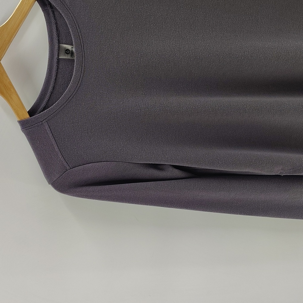 Mono B Pullover Size Medium High Split Side Purpl… - image 2